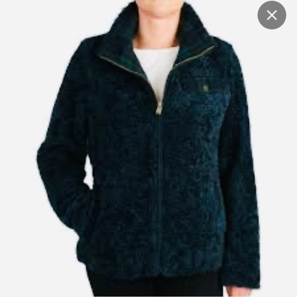 Pendleton Ladies Fuzzy Zip Jacket .Size Small (30) - image 1
